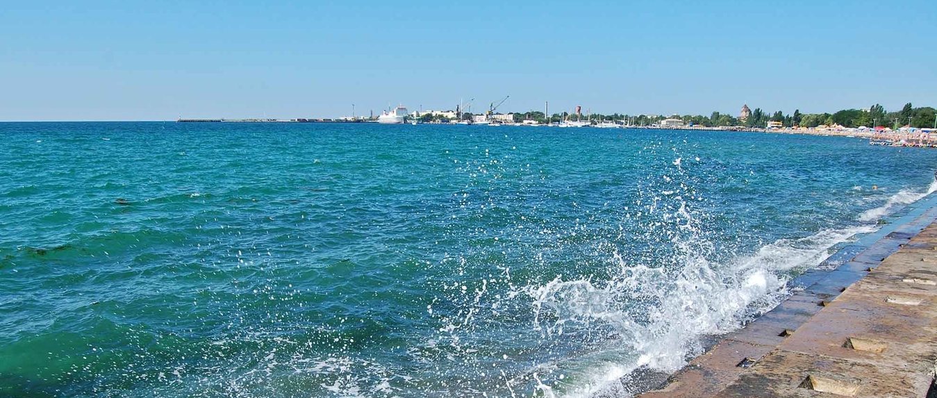 Крым евпатория море